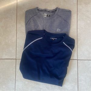 2 pairs XL long sleeve men’s activity shirts